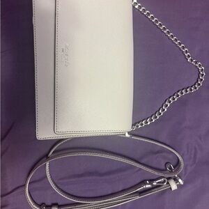 Kate Spade Light Gray Crossbody Bag